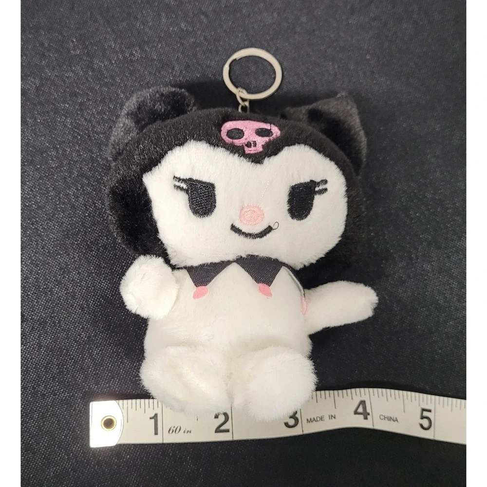 Sanrio Kuromi Plush Keychain 5 Inch